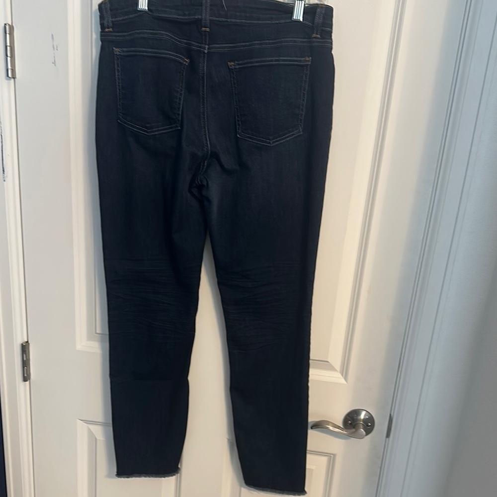 Eileen Fisher Blue Skinny Jeans Premium Denim - Picture 4 of 4